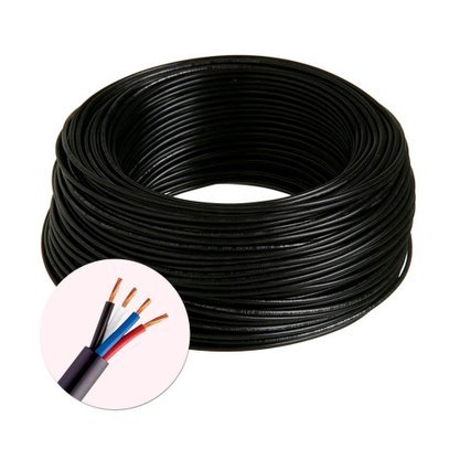 Cabo PP Flexível Corfio 4x4,0mm² HEPR 1Kv Por MetroCod. do Produto: 989