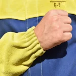 Blusão de Raspa e Brim Antichamas com Ziper Tratorado- Teknoluvas - CA 37603 - Imagem 4